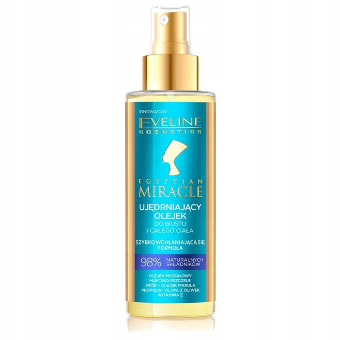 Eveline Cosmetics Egyptian Miracle Intensive Firming Body Oil Anti Cellulite - Kūno aliejus nuo celiulito