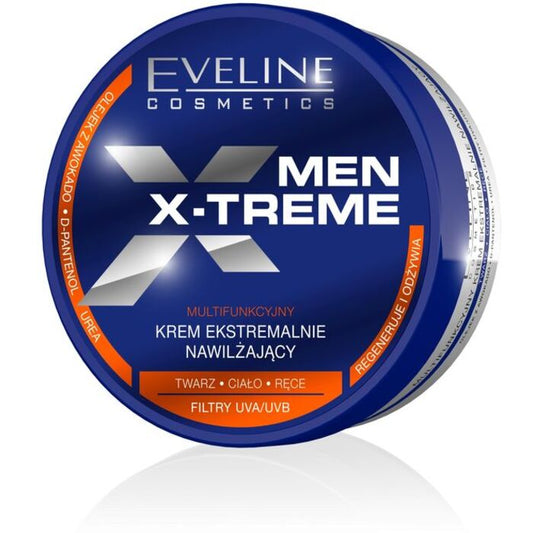 „Eveline Cosmetics Men X-treme“ daugiafunkcis itin drėkinamasis kremas - Glamur