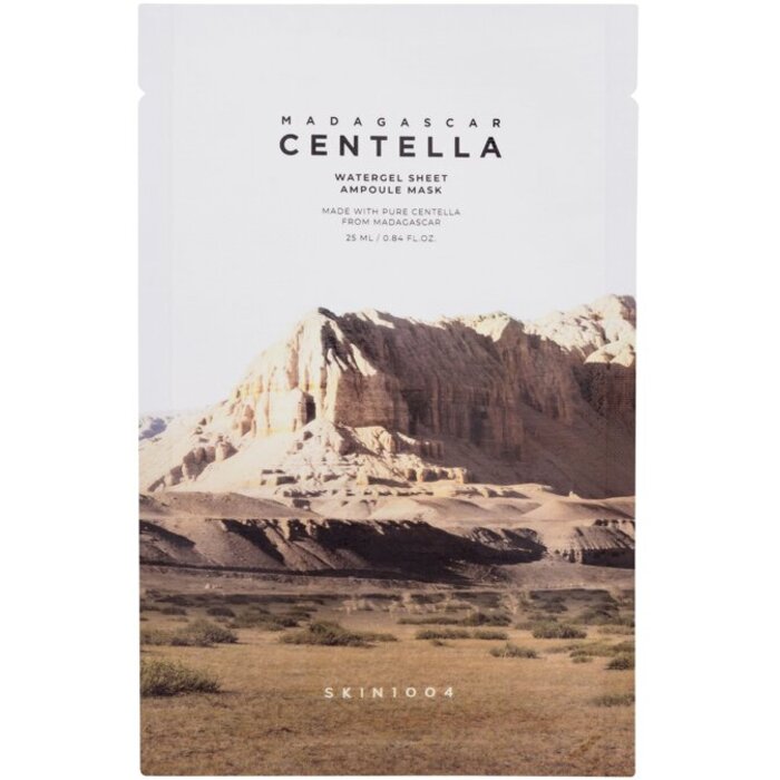 SKIN1004 Centella virens gelio lakštinė ampulės kaukė (25 ml) – raminanti ir drėkinanti lakštinė kaukė