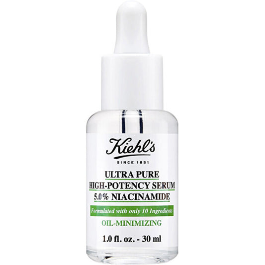 Kiehls Ultra Pure 5% niacinamido didelio stiprumo serumas – serumas nuo odos trūkumų