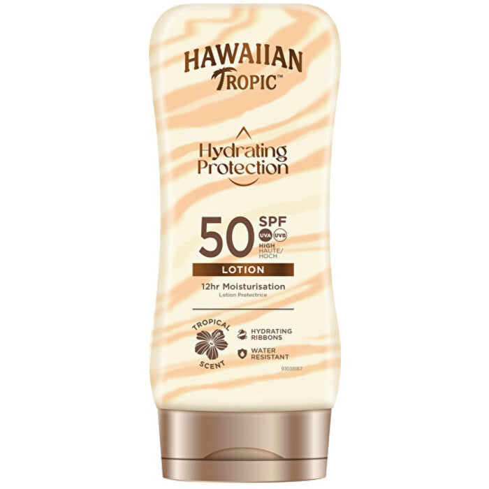 Hawaiian Tropic drėkinamasis apsauginis losjonas SPF 50