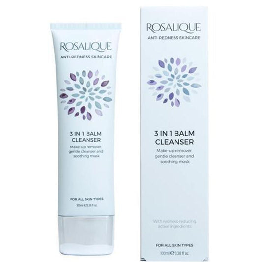 „Rosalique Balm Cleanser“ – valomasis balzamas jautriai odai, 3 viename
