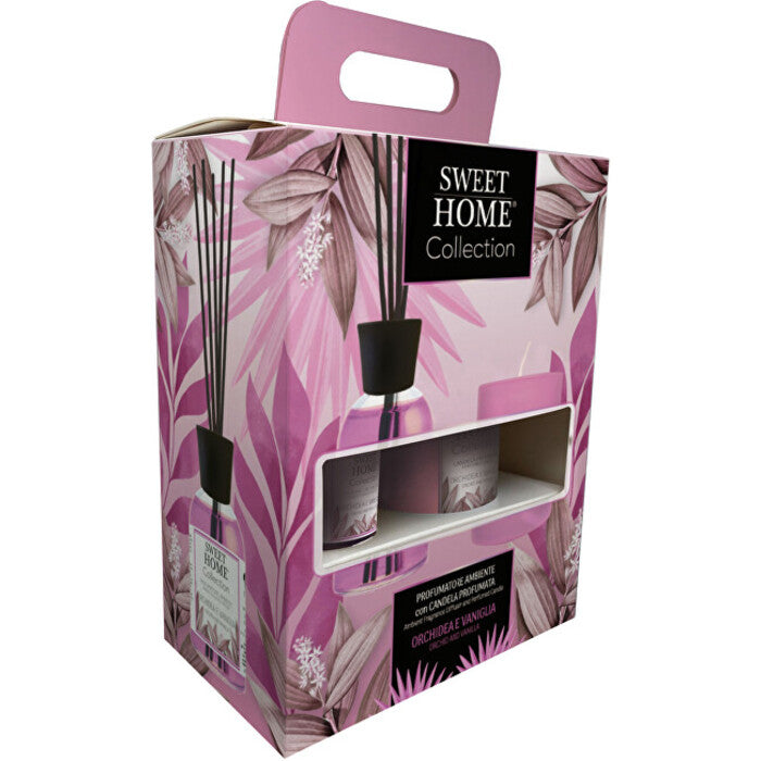 „Sweet Home Collection“ orchidėjų ir vanilės rinkinys – dovanų rinkinys