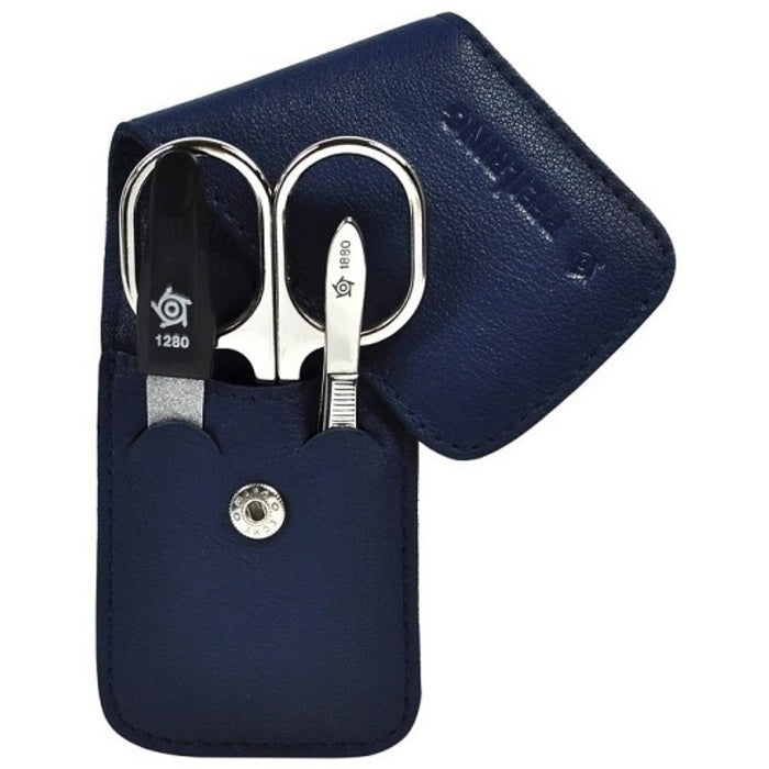 Pfeilring Solingen Manikiūro kelioninis rinkinys 3vnt mėlynas