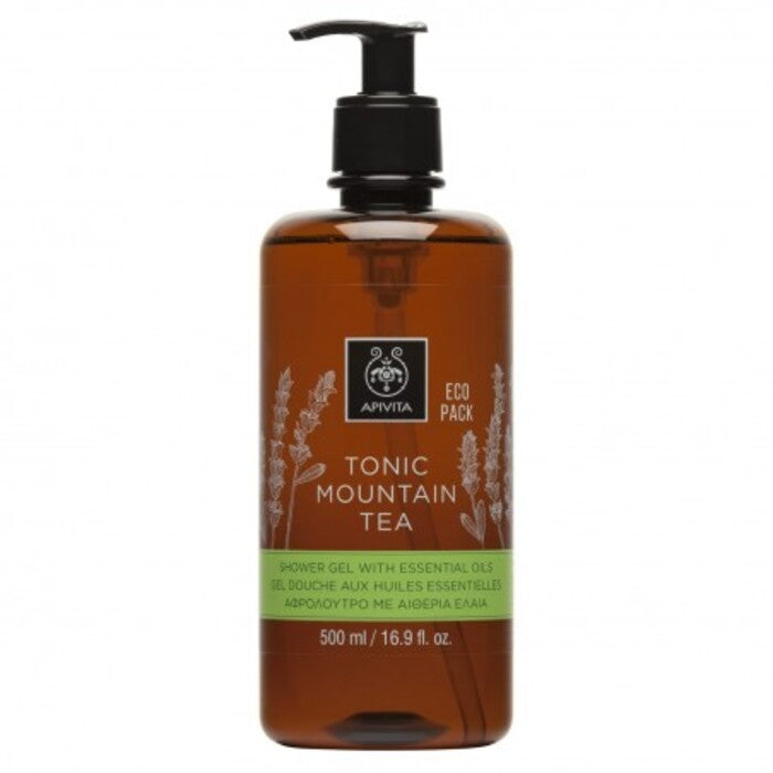 Apivita Tonic Mountain Tea Shower Gel