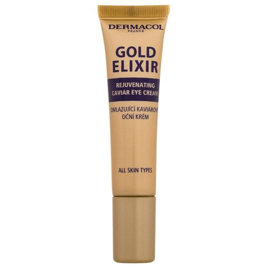Dermacol Gold Elixir jauninantis ikrų paakių kremas