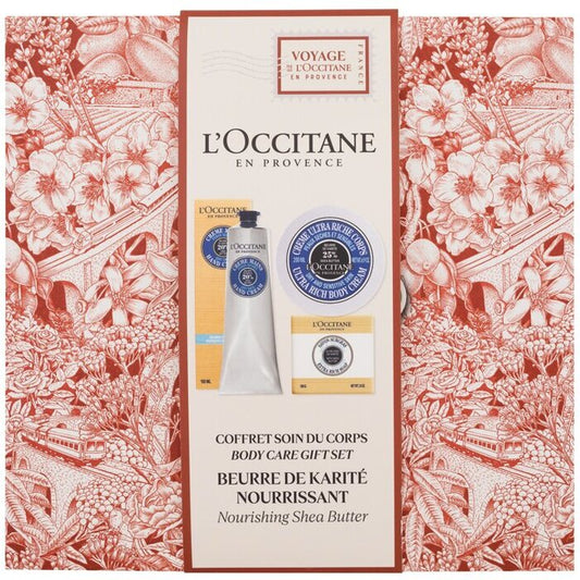 L´occitane taukmedžio sviesto kūno priežiūros dovanų rinkinys – dovanų rinkinys