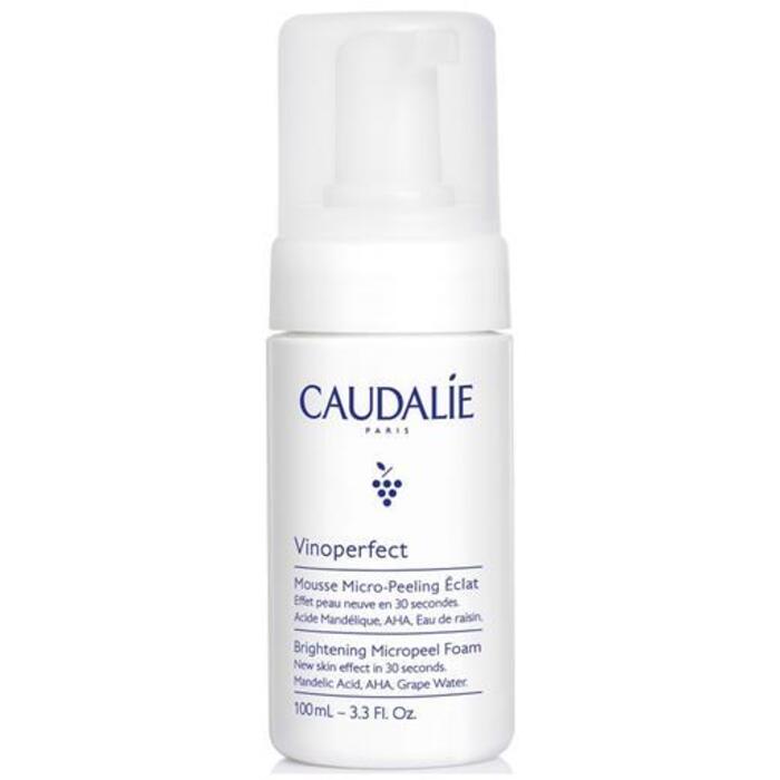 Caudalie Vinoperfect Brightening Micropeel Foam – šviesinančios valomosios putos