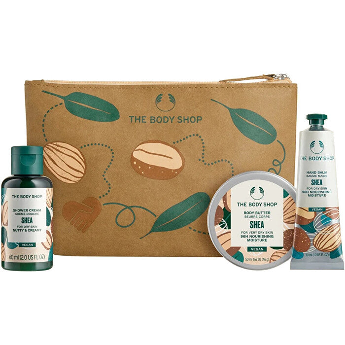 „The Body Shop Sheet Set“ – kūno priežiūros dovanų rinkinys