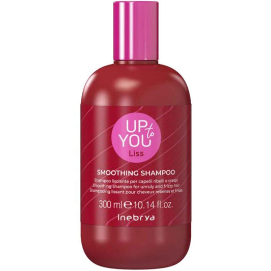 Inebrya „Up to You Liss Smoothing Shampoo“ – švelninamasis šampūnas nepaklusniems ir garbanotiems plaukams.