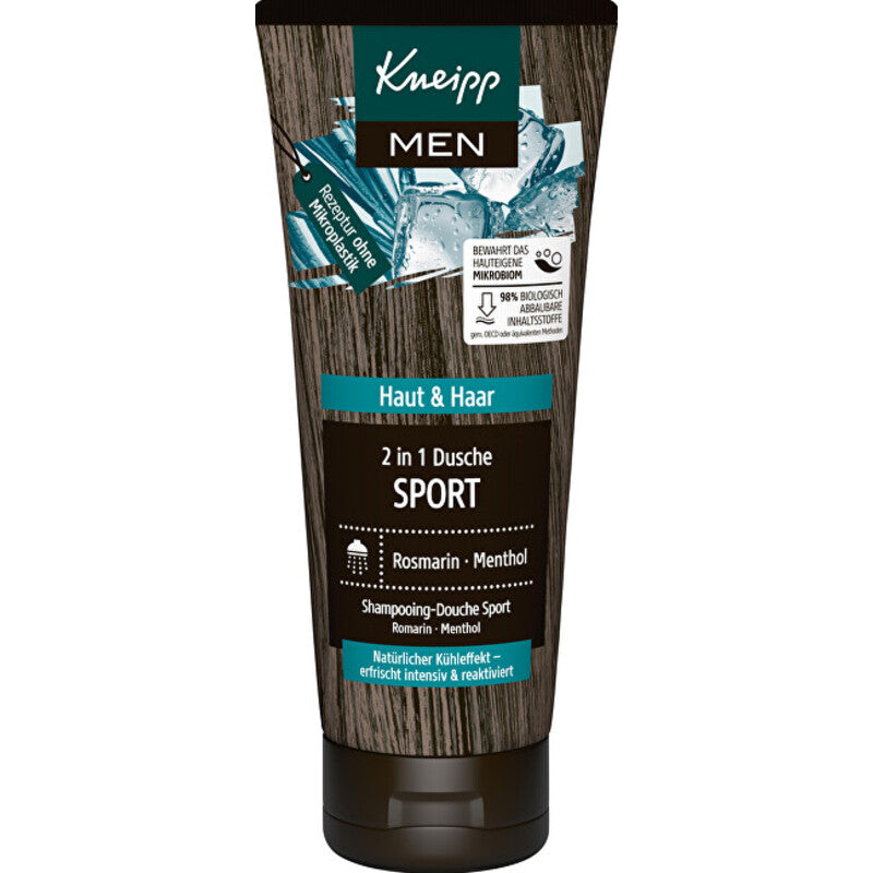 Kneipp Sport shower gel shower gel for men, body and hair