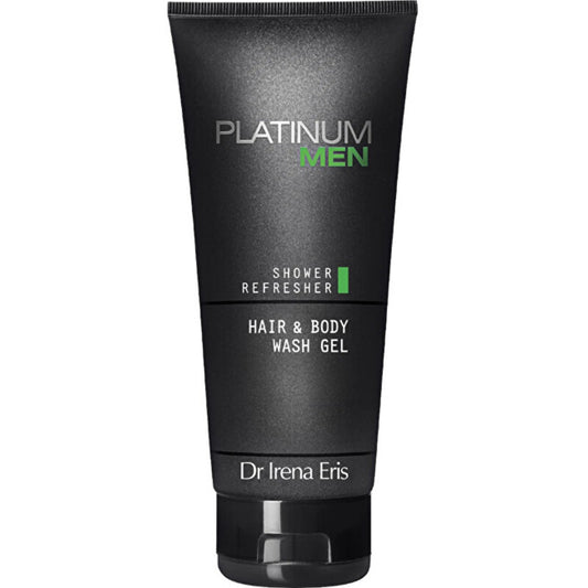 Dr Irena Eris Men Platinum Shower Refresher Hair ir Body Wash Gel – dušo želė vyrams