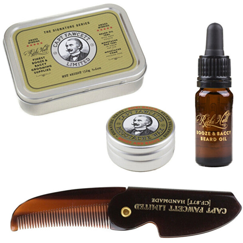Kapitono Fawcett Ricki Hall's Booze & Baccy rinkinys – dovanų rinkinys