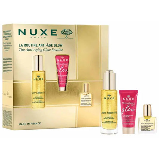 Nuxe Anti-Aging Glow rutininis rinkinys – dovanų rinkinys