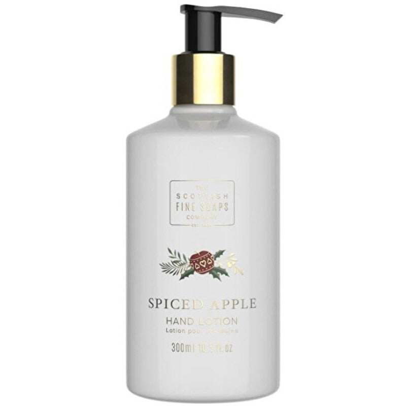 „Scottish Fine Muilass“ su prieskoniais obuoliais rankų losjonas (Apple & Spices) – pienas rankoms