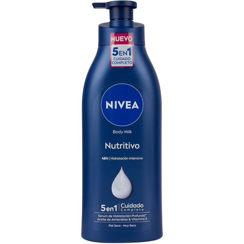 Nivea Nutritive 5 in 1 Body Milk – maitinamasis kūno pienas