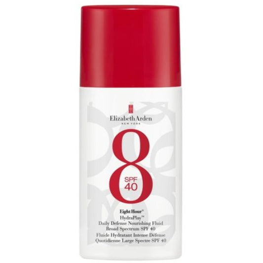 Elizabeth Arden Eight Hour HydraPlay Daily Defense maitinamasis skystis SPF 40 – apsauginis skystis nuo saulės