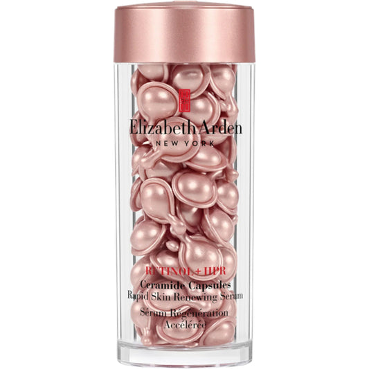 „Elizabeth Arden Retinol+ Hpr Ceramide Capsules Rapid Skin Renewing Serum“ (60 vnt.) – odos atnaujinimo serumas keramido kapsulėse