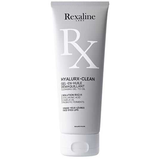 „Rexaline Hyalurx-Clean Cleansing Gel to Oil“ – makiažo valymo ir odos valymo gelis