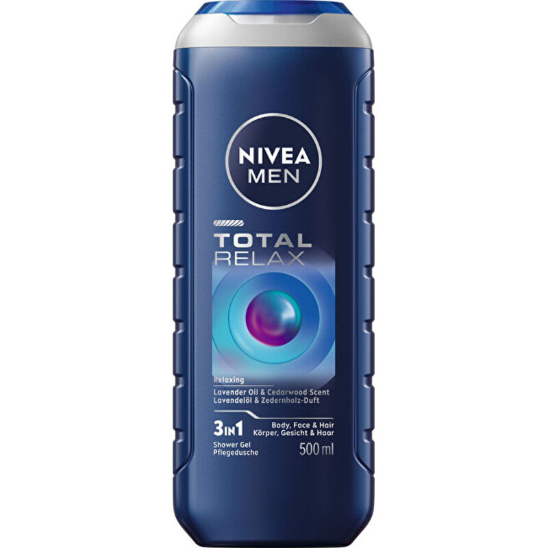 Nivea Men Total Relax Body, Face and Hair Shower Gel Relaxing Shower Gel