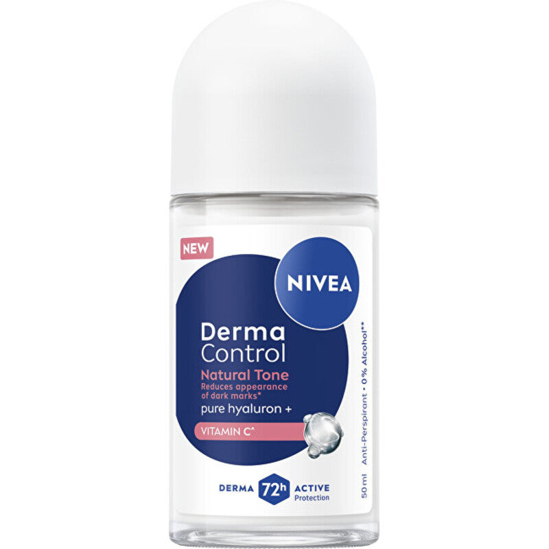„Nivea Derma Control Natural Tone“ rutulinis antiperspirantasas