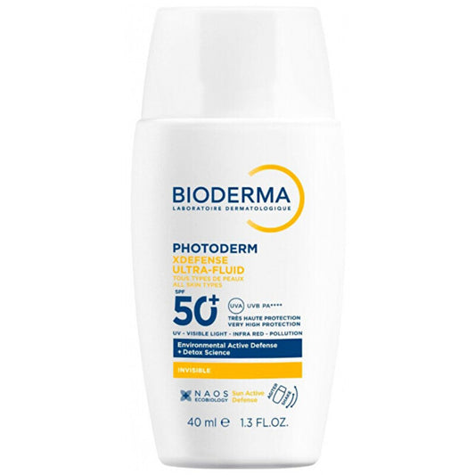 Bioderma Photoderm XDefense Ultra-Fluid SPF 50+ - Apsauginis odos skystis
