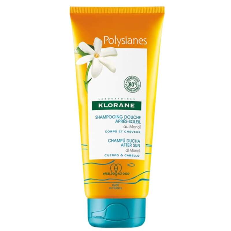 Klorane Polysianes shower shampoo after sun shampoo after sun for body and hair