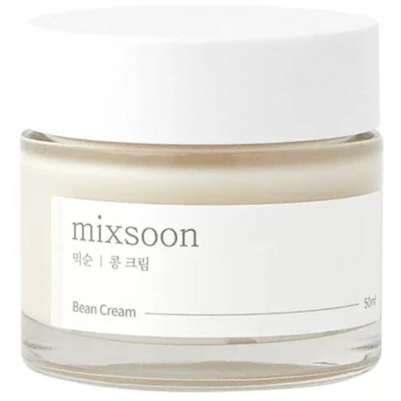 „Mixsoon Bean Cream“ – drėkinamasis ir stangrinamasis odos kremas su fermentuotais ingredientais.