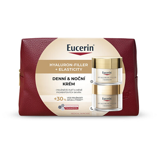 Eucerin Hyaluron-Filler + Elasticity veido priežiūros rinkinys – odos priežiūros dovanų rinkinys