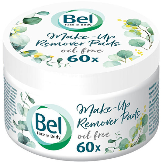 Bel Face & Body (Make-Up Remover Pads (60 vnt) – sudrėkinti makiažo valikliai su alavijais
