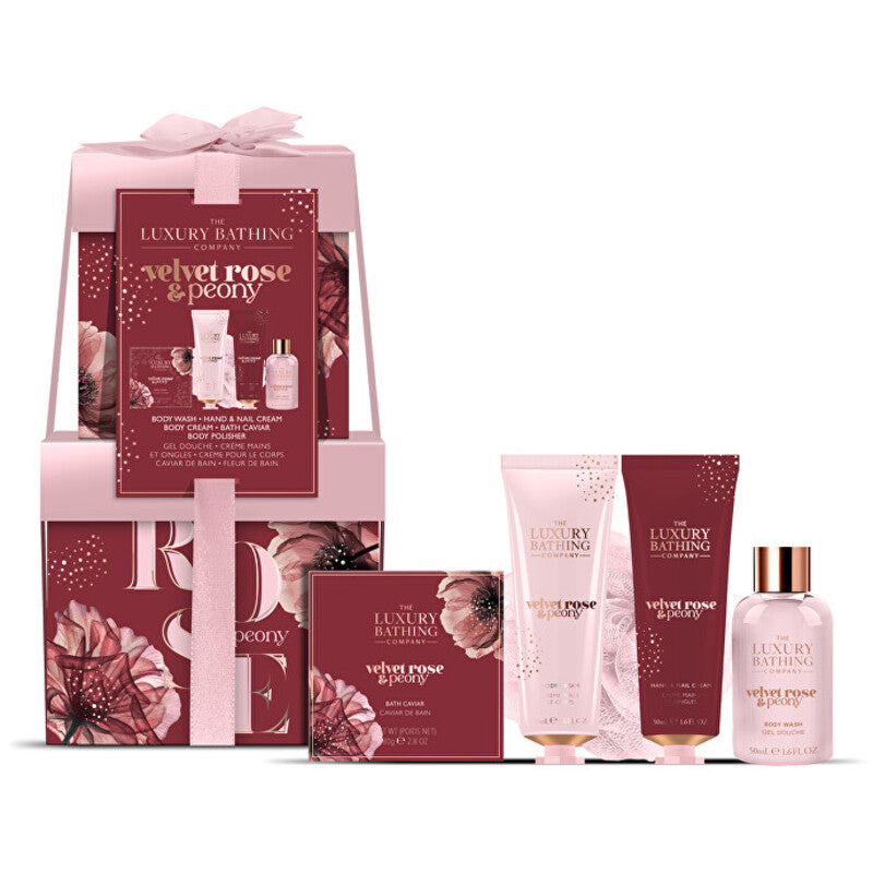 Luxury Bathing Company Body Care Gift Set (roses and peony)