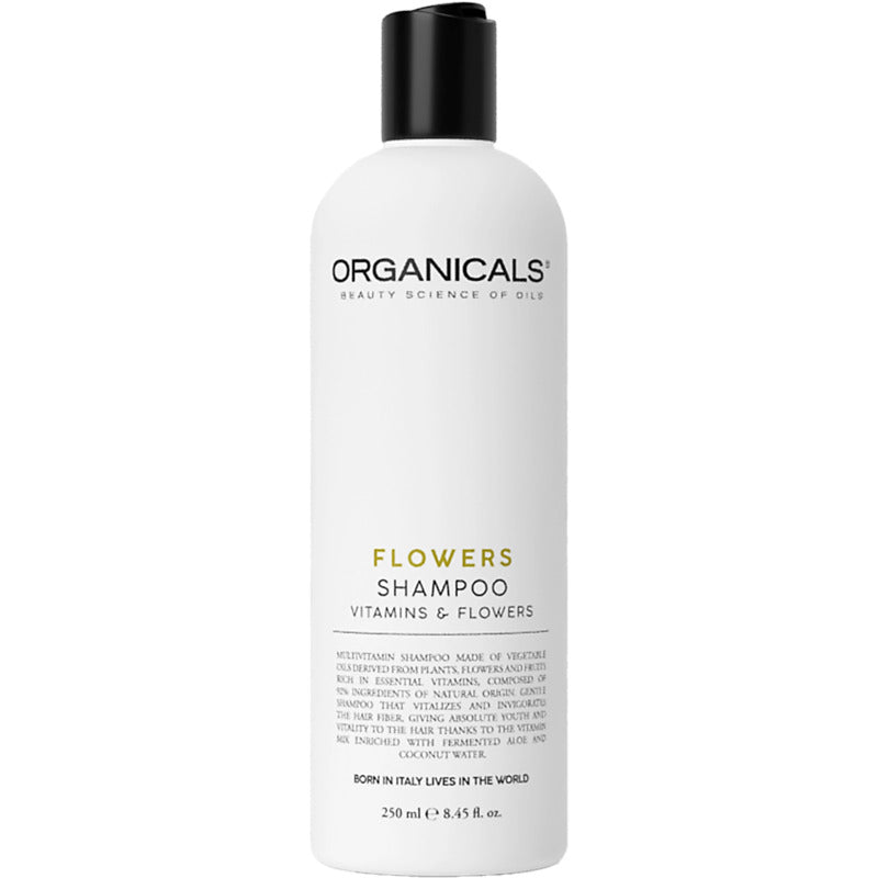 Organicals  FLOWERS šampūnas (vitaminai ir gėlės) - multivitaminų šampūnas