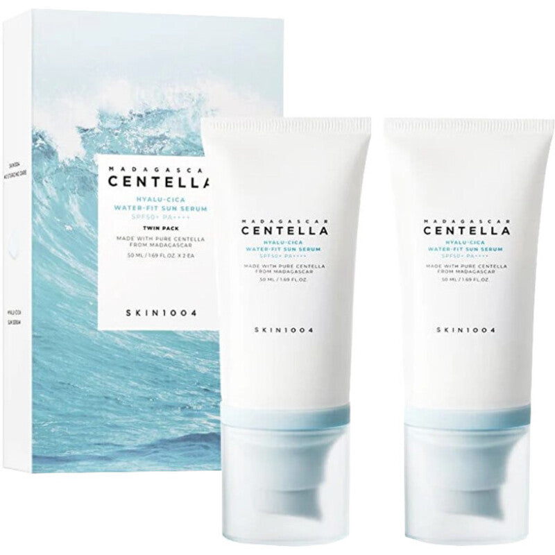 SKIN1004 Madagascar Cice and Hyalu-Cica water based sunscreen (SPF 50+) gift set