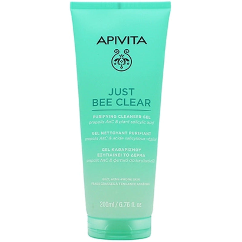 Apivita Just Bee Clear - cleansing facial gel from acne