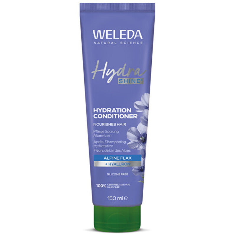 Weleda Hydrashine Moisturizer is a humidifying conditioner for normal and dry hair.