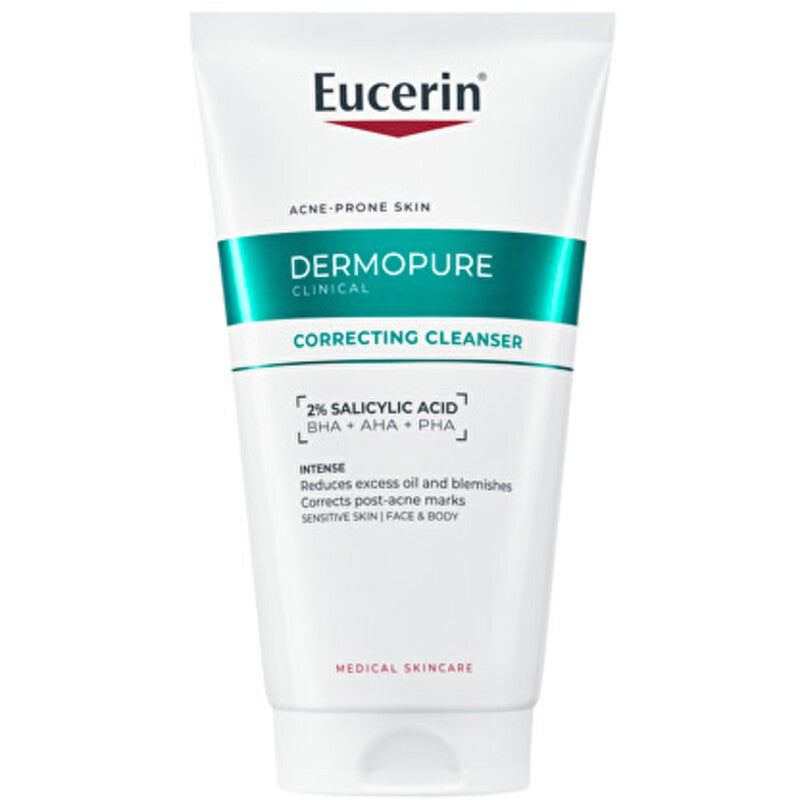Eucerin „DermoPure Clinical Correcting Cleanser“ – valomasis gelis probleminei odai