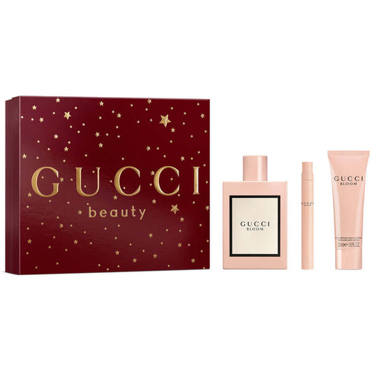 Gucci Beauty Bloom Gift Set EDP 100 ml, body lotion 50 ml and miniature 10 ml
