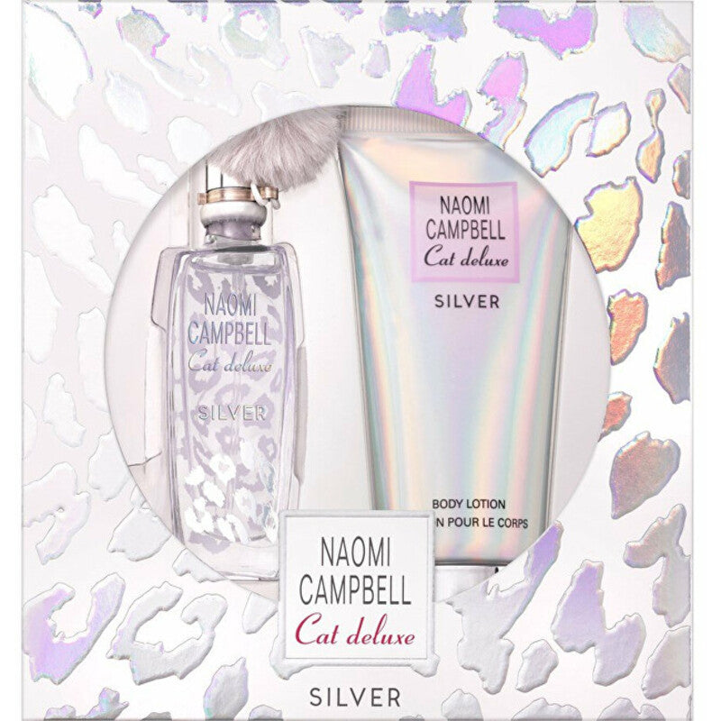 Naomi Campbell Cat Deluxe Silver Gift Set EDT 15 ml and Body Lotion