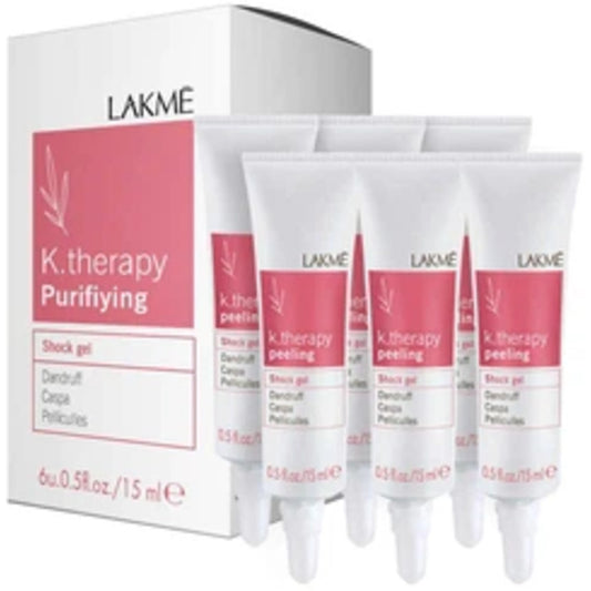 Lakmé K.Therapy Peeling Shock Gel - Šampūnas-šveičiamasis gelis nuo pleiskanų