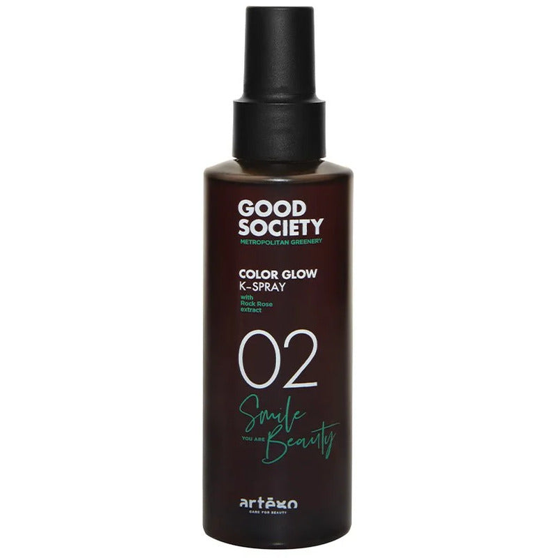Artègo „Good Society 02 Color Glow K-Spray“ – apsauginis purškiklis dažytiems plaukams